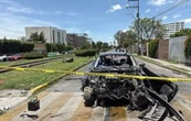 Locomotora se desprende de tren y embiste a varios vehículos en Irapuato; murieron seis personas