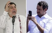 “No sé si la escribió él”: Noroña dice que la carta de Andy es “malísima”