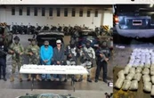 Detienen en Morelos a dos hombres con 40 kilogramos de "cristal" y decomisan cerca de 8 mdp