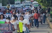 Marchan por liberación de Pedro Segura, empresario acusado de delincuencia organizada