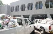 La CDHCM entrega 580 despensas para damnificados por las lluvias