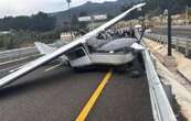 Avioneta aterriza de emergencia en carretera que inaugurará mañana Sheinbaum (Video)