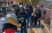 Madres buscadoras apoyan protesta de trabajadores judiciales; su lucha es la misma