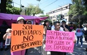 Megabloqueo de comerciantes frena jornadas de abasto popular; las consideran “actos de campaña”
