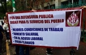 Trabajadores de la Defensoría Pública de la CDMX cierran oficinas y exigen la renuncia del director
