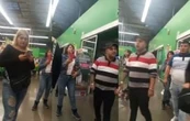 Presuntos farderos hieren a policía en Bodega Aurrerá; otros casos similares se viralizan (VIDEO)