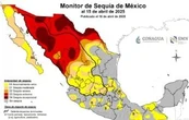 Falta de lluvias afecta más del 60% del territorio mexicano
