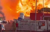 Potente explosión de una gasolinera es captada en videos en Roma, Italia; hay 25 heridos