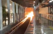 Explosión e incendio en la estación San Antonio Abad del Metro de la CDMX (Videos)