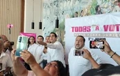 Colectivos increpan a legisladores quintanarroenses y llaman a anular el voto por irregularidades