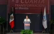 “Morelos apenas construye el primer piso de la Cuarta Transformación”: Margarita González Saravia
