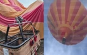 Globo aerostático se desploma en Teotihuacán: reportan 12 heridos (VIDEOS)