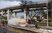 Suman cuatro muertos por explosión de pipa de gas en Iztapalapa