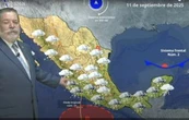 Ciclón tropical Mario amenaza al Pacífico; alerta en 11 estados por lluvias intensas este jueves