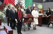 Morelos despide a Juan Salgado Brito con homenajes póstumos en Palacio de Gobierno y Congreso