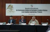En comisiones del Senado avanzan leyes del Código Fiscal, de Derechos, IEPS y de Ingresos 2026