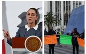 “No son muchos trabajadores”: Sheinbaum sobre protestas del SAT