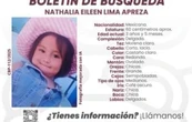 Exigen esclarecer desaparición de la niña Nathalia Eileen; acusan a madre y padrastro