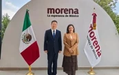 Pese a presiones de EU, Luisa Alcalde se reúne con embajador de China en México