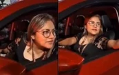 Funcionaria de Veracruz separada de su cargo luego de insultar a un oficial de tránsito (VIDEO)