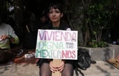 “Fuera gentrificadores”: primera manifestación contra la gentrificación en CDMX