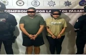 Detienen a dos jefes de plaza de La Barredora en Tabasco