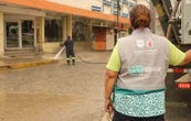 Llegan a Veracruz equipos de emergencia enviados por Clara Brugada