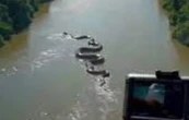 Graban a anaconda gigante en el Río Amazonas (Video)