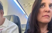 ¡No lo puedo creer!: Kenia López Rabadán presume que viaja al lado de Fernández Noroña