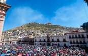 Megamarcha en Zacatecas: 30 mil maestros exigen el pago de sus prestaciones