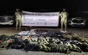 Semar detiene a seis presuntos sicarios, tres son menores, y asegura chalecos con iniciales del CJNG