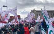 Cientos de simpatizantes llegan al Zócalo para escuchar el informe de Sheinbaum (Fotogalería)