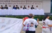 Madres buscadoras reclaman a Abelina López durante desfile por la Independencia (Video)