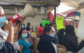 Cincuenta familias afectadas por Fidampu mantienen bloqueo en la Merced, tras 17 meses sin respuesta