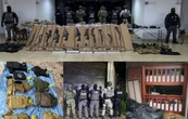 Decomisan armas, explosivos y droga en cateos realizados en Xochitepec, Morelos