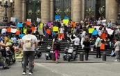 Protestan en el Congreso de la CDMX contra regulación de scooters y motocicletas eléctricas