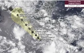 Surge el potencial ciclón tropical Cinco-E; en horas podría convertirse en la tormenta Erick