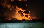 Incendio consume material del programa Agua Saludable para la Laguna