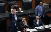 Priistas cuestionan cerco en el Senado mientras se debate sobre el pleito entre Alito y Noroña