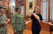 Así se hizo la banda presidencial que Sheinbaum usará para dar el Grito de Independencia (Video)