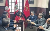 Alito se reúne con Boluarte mientras el Congreso de Perú busca declarar “non grata” a Sheinbaum