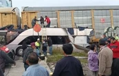 Tren embiste a autobús de pasajeros que intentó ganarle el paso en Atlacomulco; hay 10 muertos (Video)