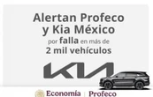 Alerta Profeco: más de 2 mil autos Kia presentan fallas en México