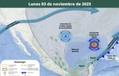 Frente frío 12 y masa de aire polar pegarán con heladas, lluvias y vientos fuertes de lunes a jueves