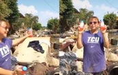 Damnificados en Veracruz critican apoyo de Rocío Nahle tras recibir solo sueros (VIDEO)