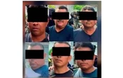 Detienen a seis policías de Tabasco señalados de pertenecer a La Barredora