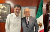 “Me visitó un patriota”, dice Fernández Noroña tras recibir a Manuel Bartlett