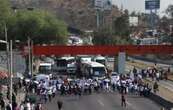 Megamarcha y bloqueos de transportistas y sector salud paralizaron vialidades del Valle de México