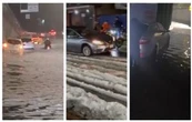 Lluvia y granizo colapsan las alcaldías Álvaro Obregón y Cuajimalpa (Videos)