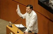“Ya llegó el doctor Noroña para darles su medicamento”, dice el senador a la oposición
